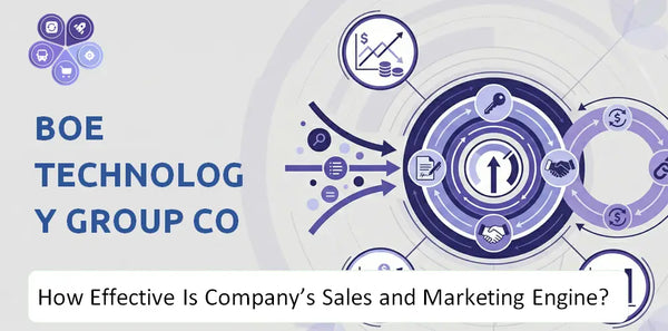 How Effective Is BOE Technology Group Co Company's Sales and Marketing Engine?