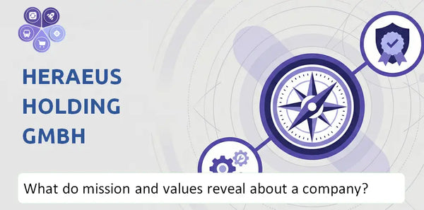 What Do the Mission, Vision, and Core Values of Heraeus Holding GmbH Company Reveal to Investors?