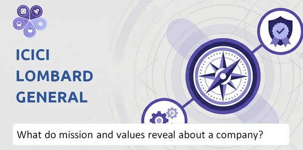 What Do the Mission, Vision, and Core Values of ICICI Lombard General Insurance Company Reveal to Investors?