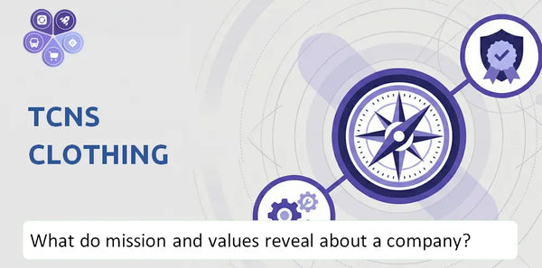 What Do the Mission, Vision, and Core Values of TCNS Clothing Company Reveal to Investors?