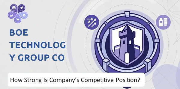 How Strong Is BOE Technology Group Co Company's Competitive Position?