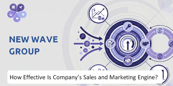 How Effective Is New Wave Group Company's Sales and Marketing Engine?