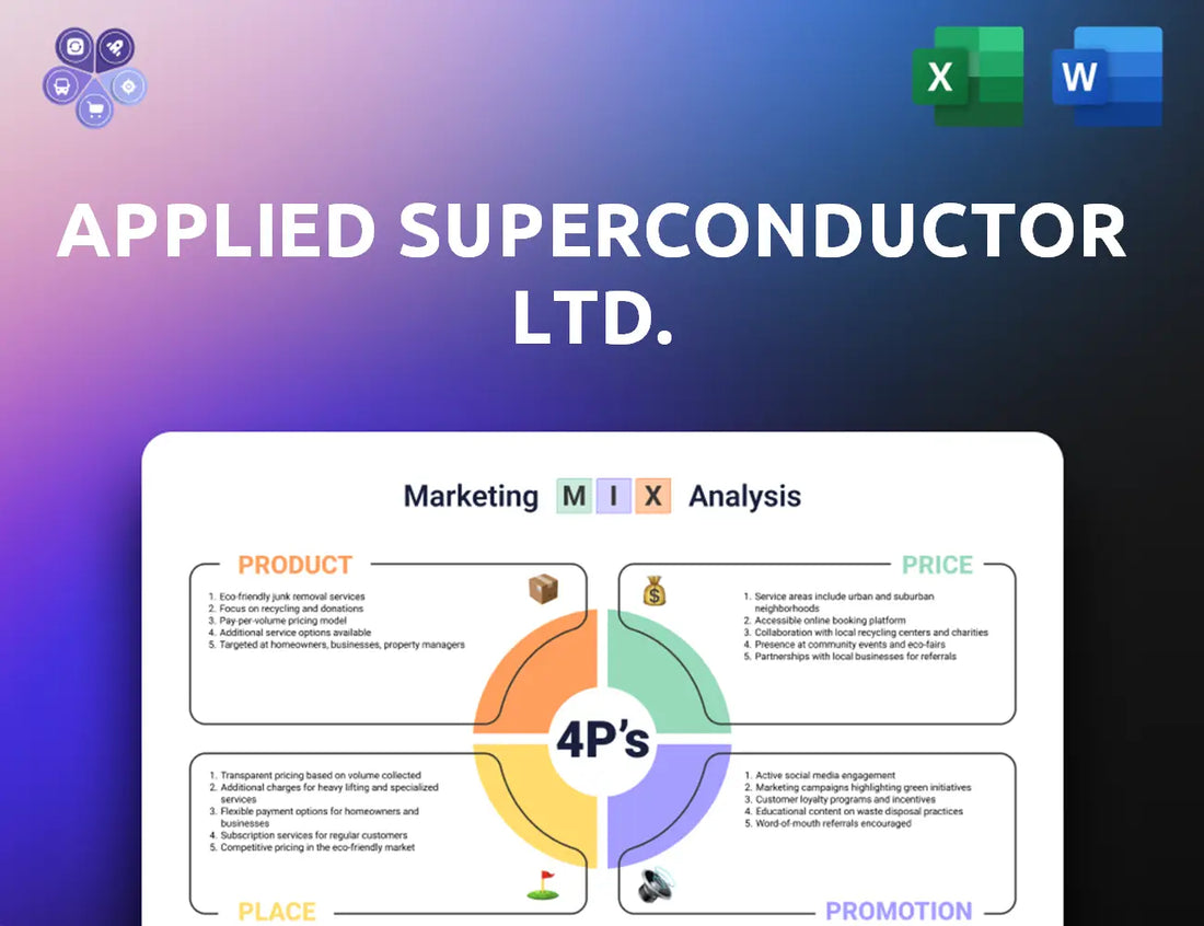 Appliedsuperconductor Marketing Mix