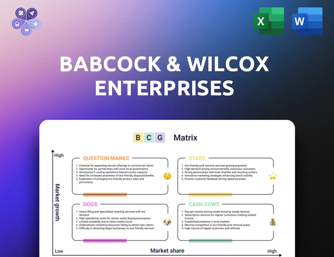 Babcock Bcg Matrix