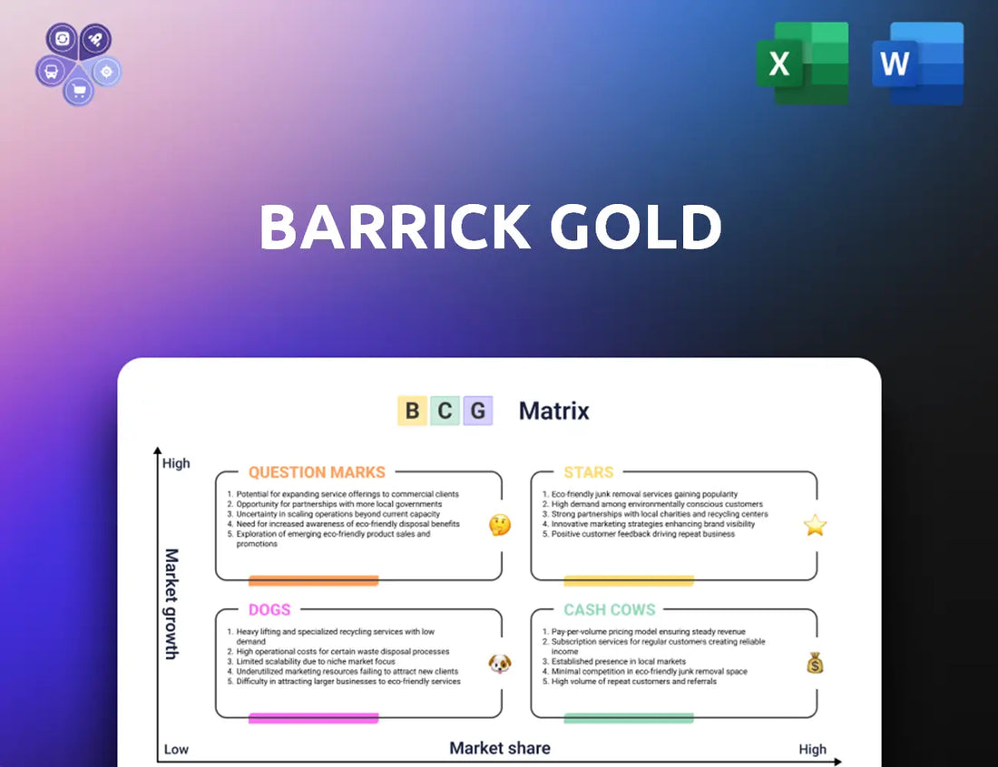 Barrick Bcg Matrix