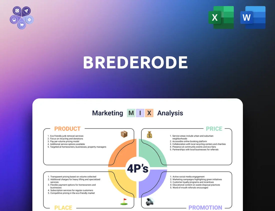 Brederode Marketing Mix