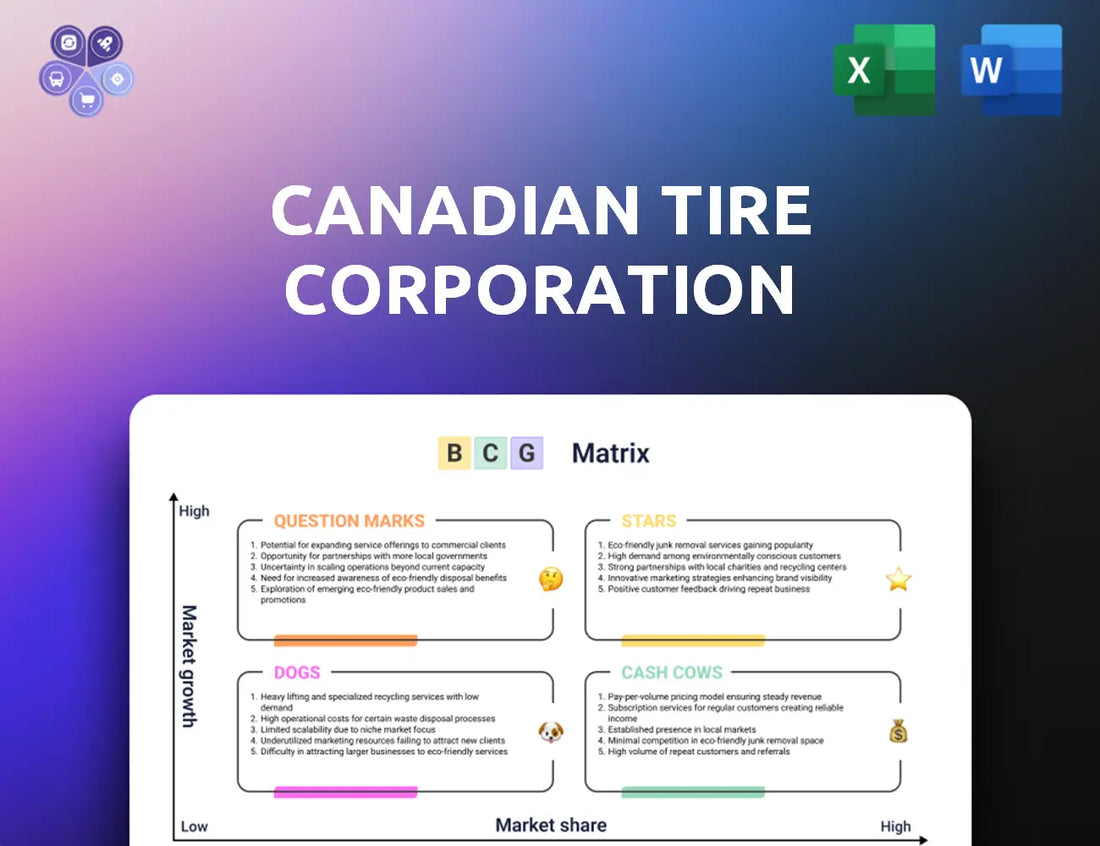 Canadiantire Bcg Matrix
