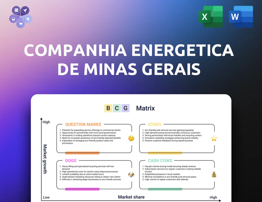 Cemig Bcg Matrix