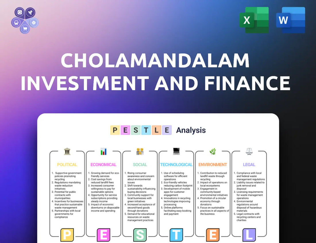 Cholamandalam Pestle Analysis