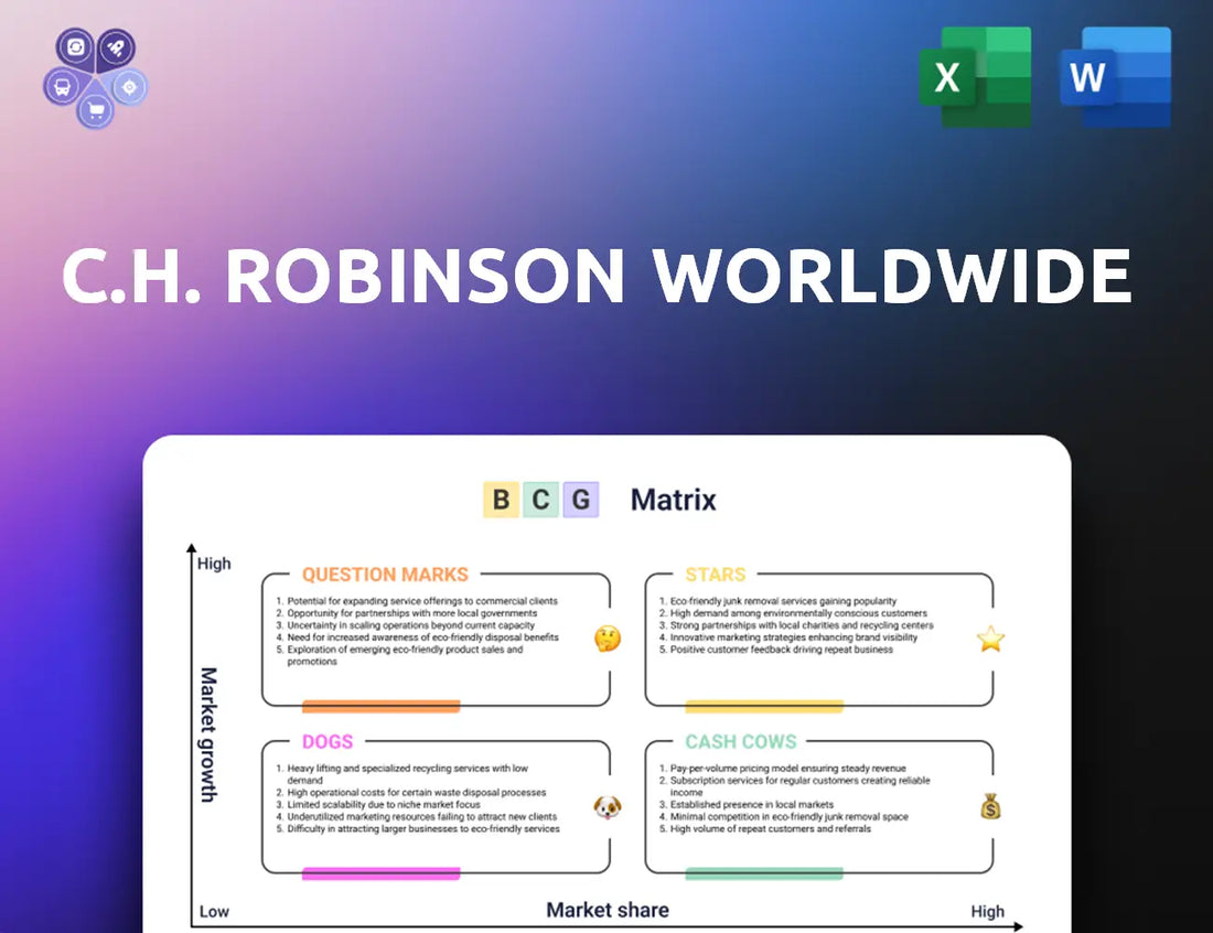 Chrobinson Bcg Matrix