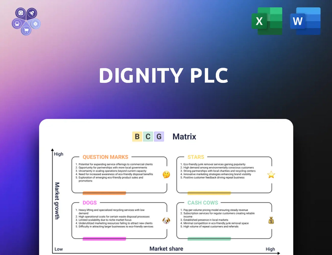 Dignityfunerals Bcg Matrix