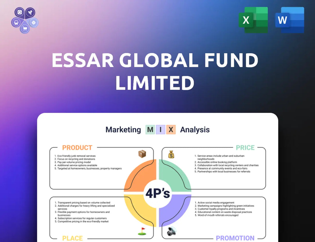 Essar Marketing Mix