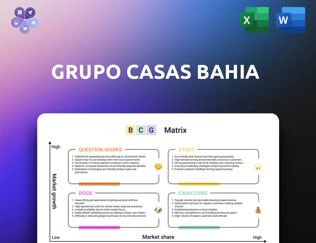 Grupocasasbahia Bcg Matrix