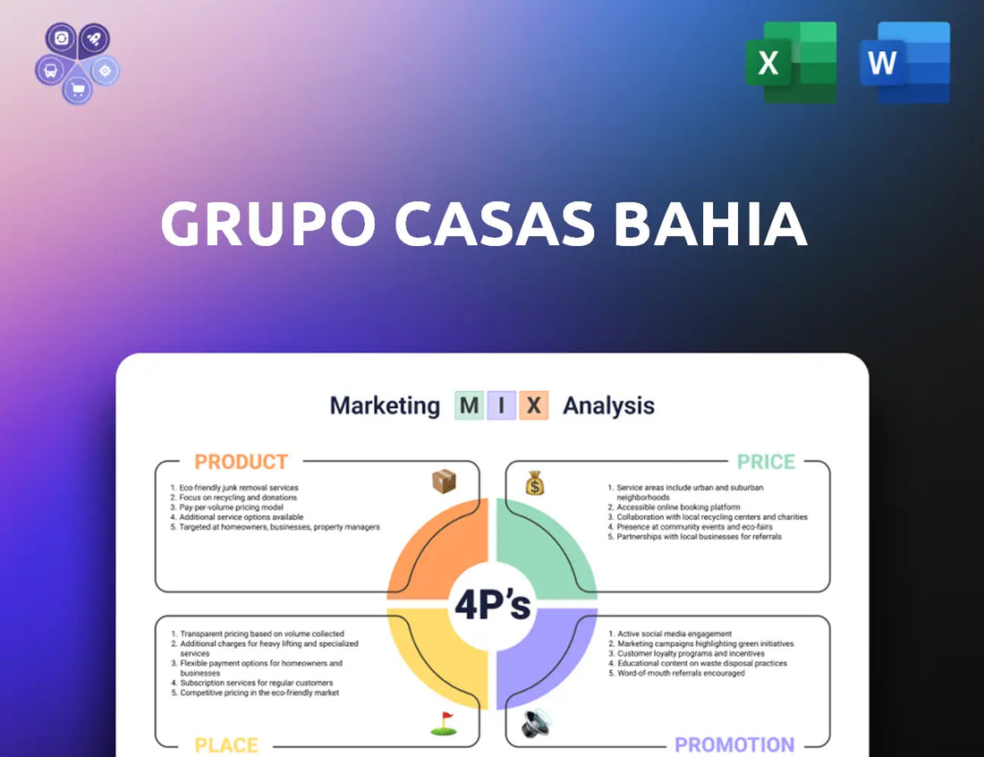 Grupocasasbahia Marketing Mix