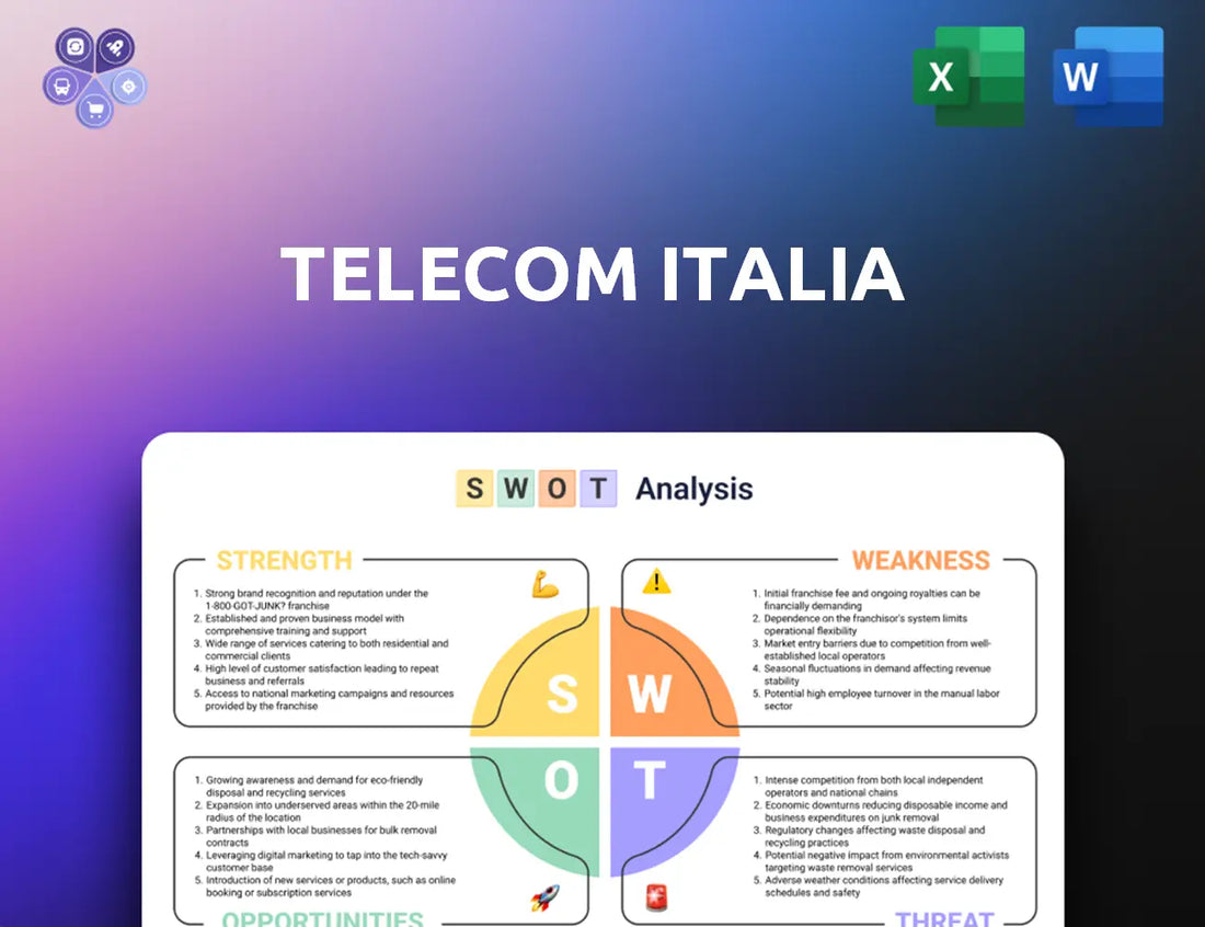 Gruppotim Swot Analysis