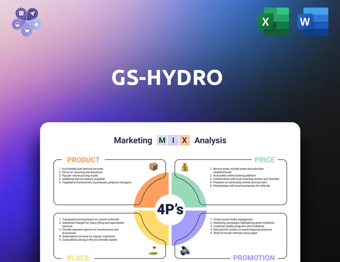 Gshydro Marketing Mix