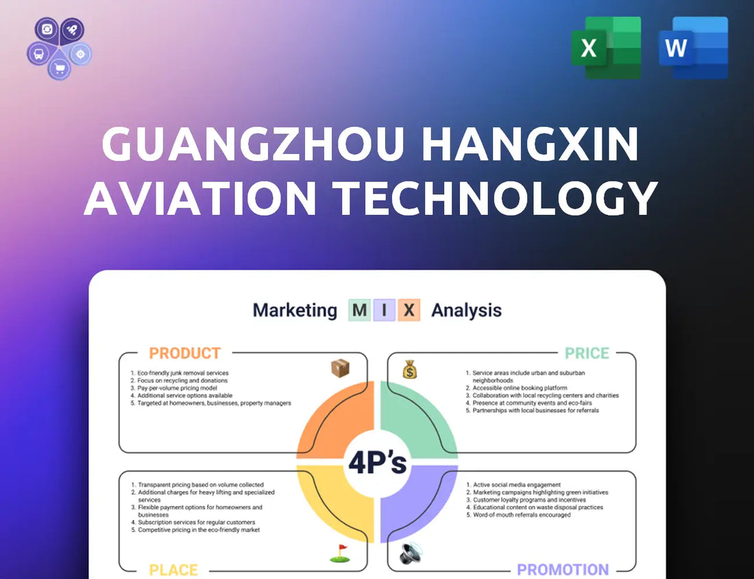 Hangxin Marketing Mix