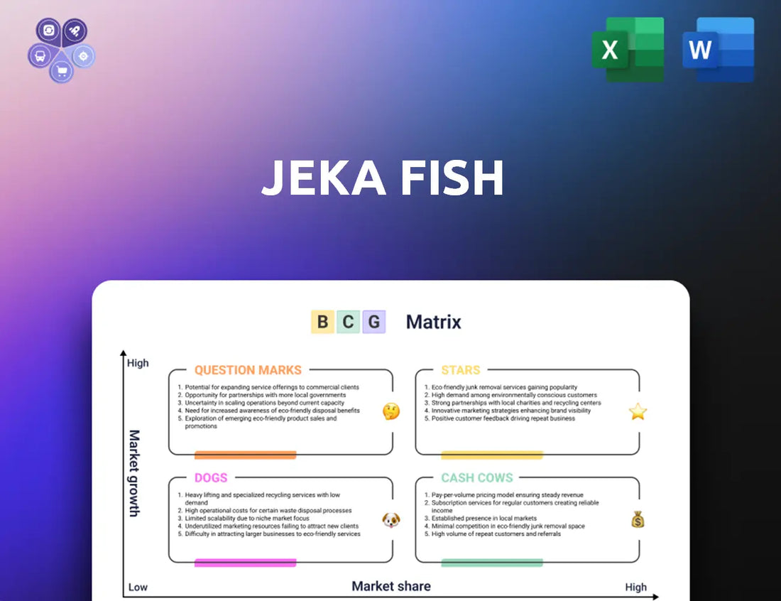 Jekafish Bcg Matrix
