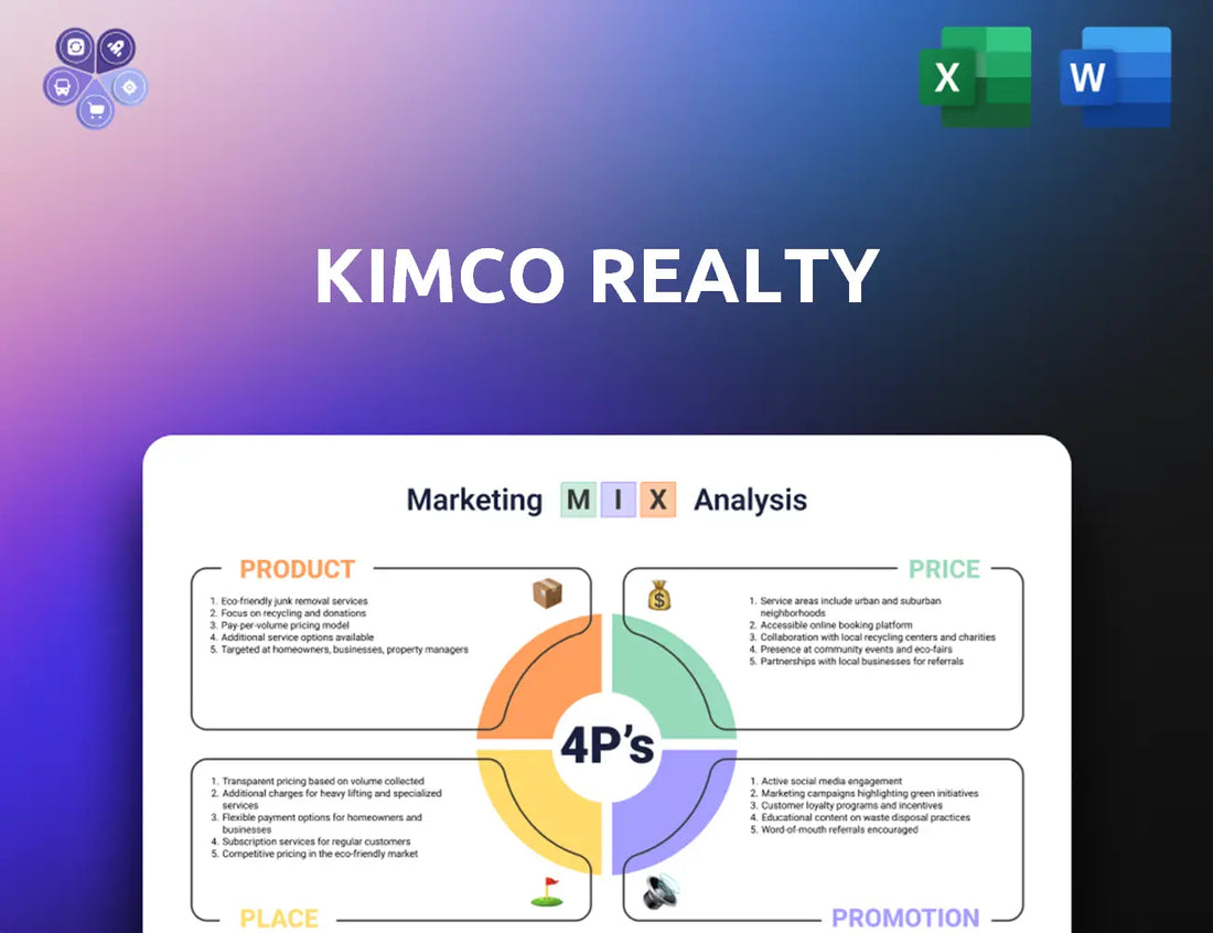 Kimcorealty Marketing Mix