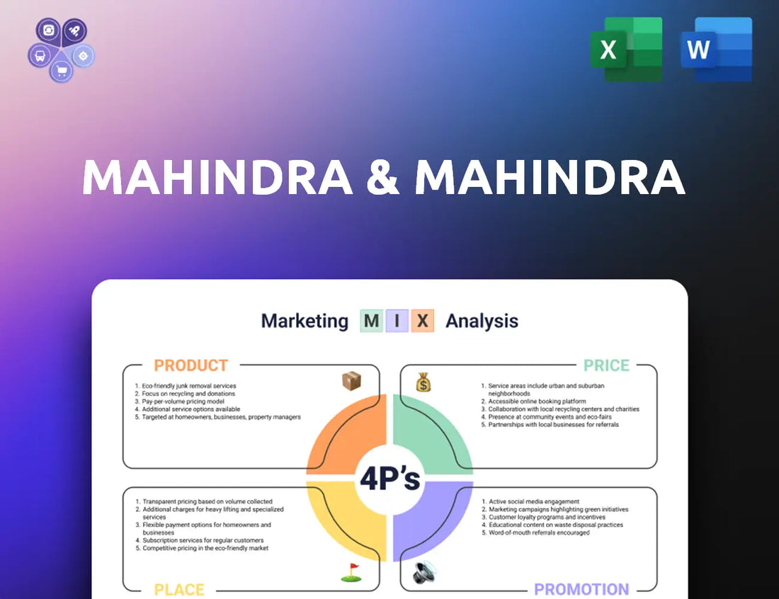Mahindra Marketing Mix