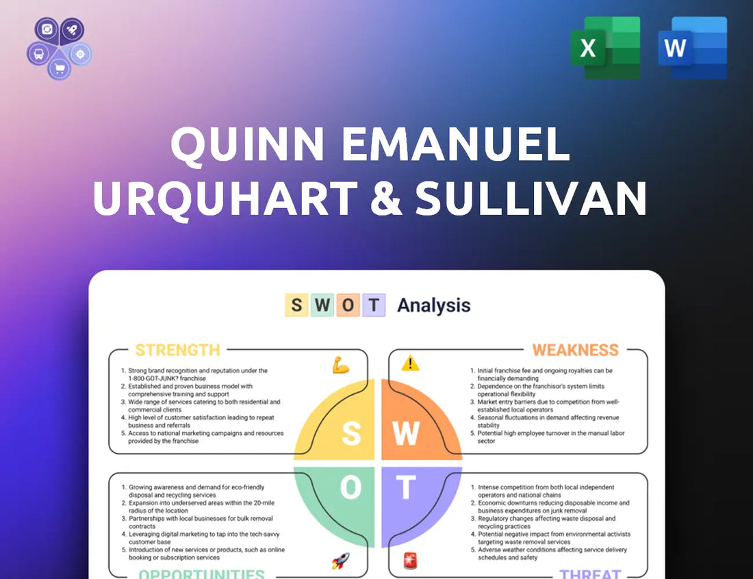 Quinnemanuel Swot Analysis
