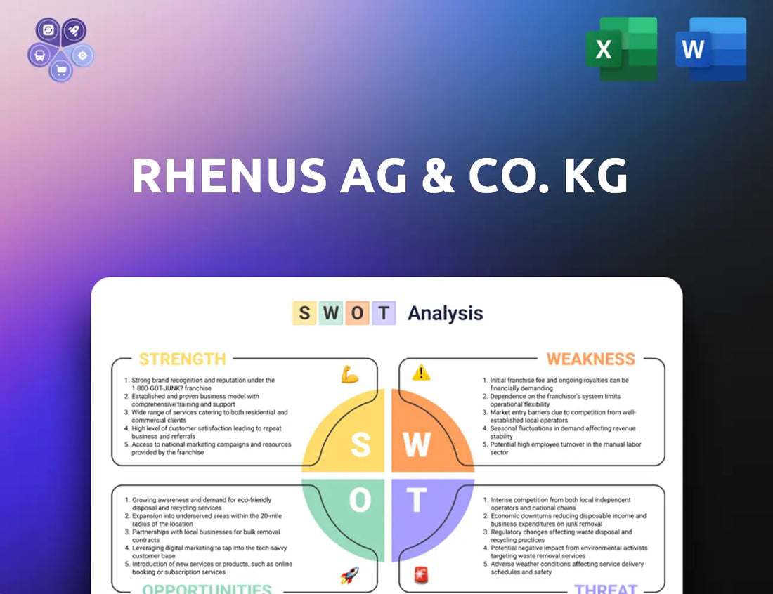 Rhenus Swot Analysis