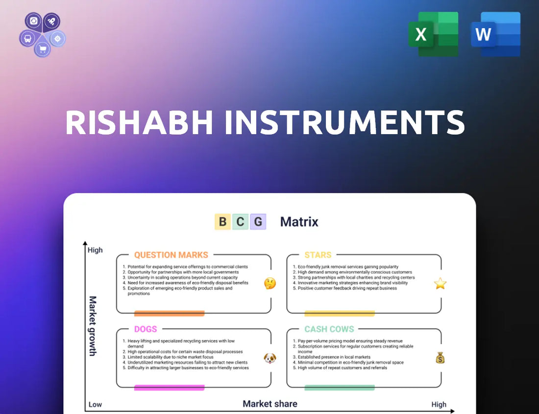 Rishabh Bcg Matrix