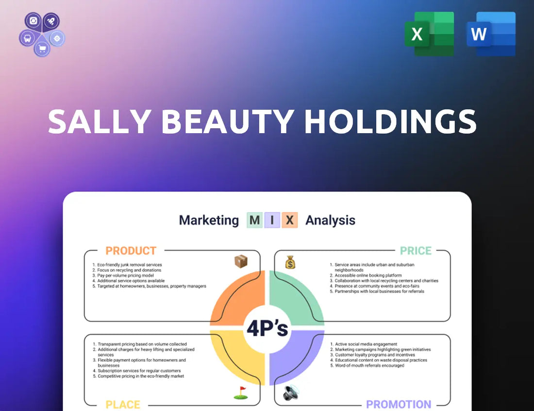 Sallybeautyholdings Marketing Mix