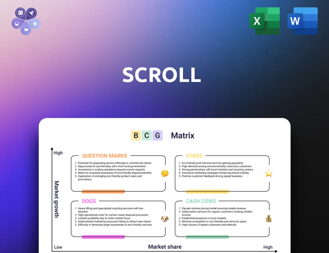 Scroll Bcg Matrix