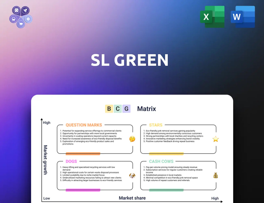 Slgreen Bcg Matrix