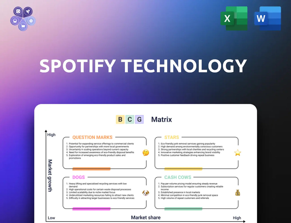 Spotify Bcg Matrix