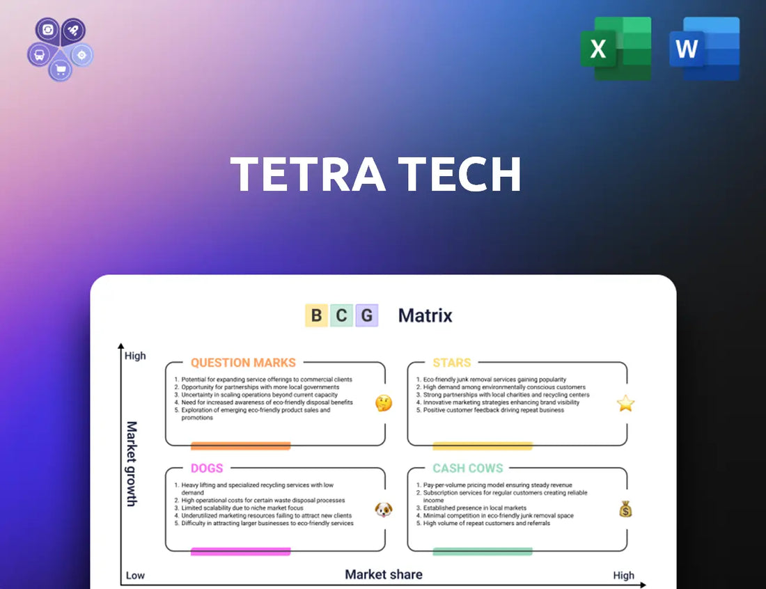 Tetratech Bcg Matrix