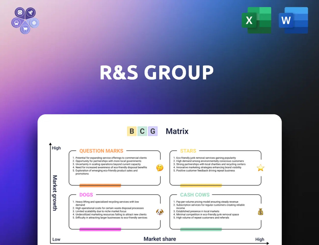 The Rsgroup Bcg Matrix