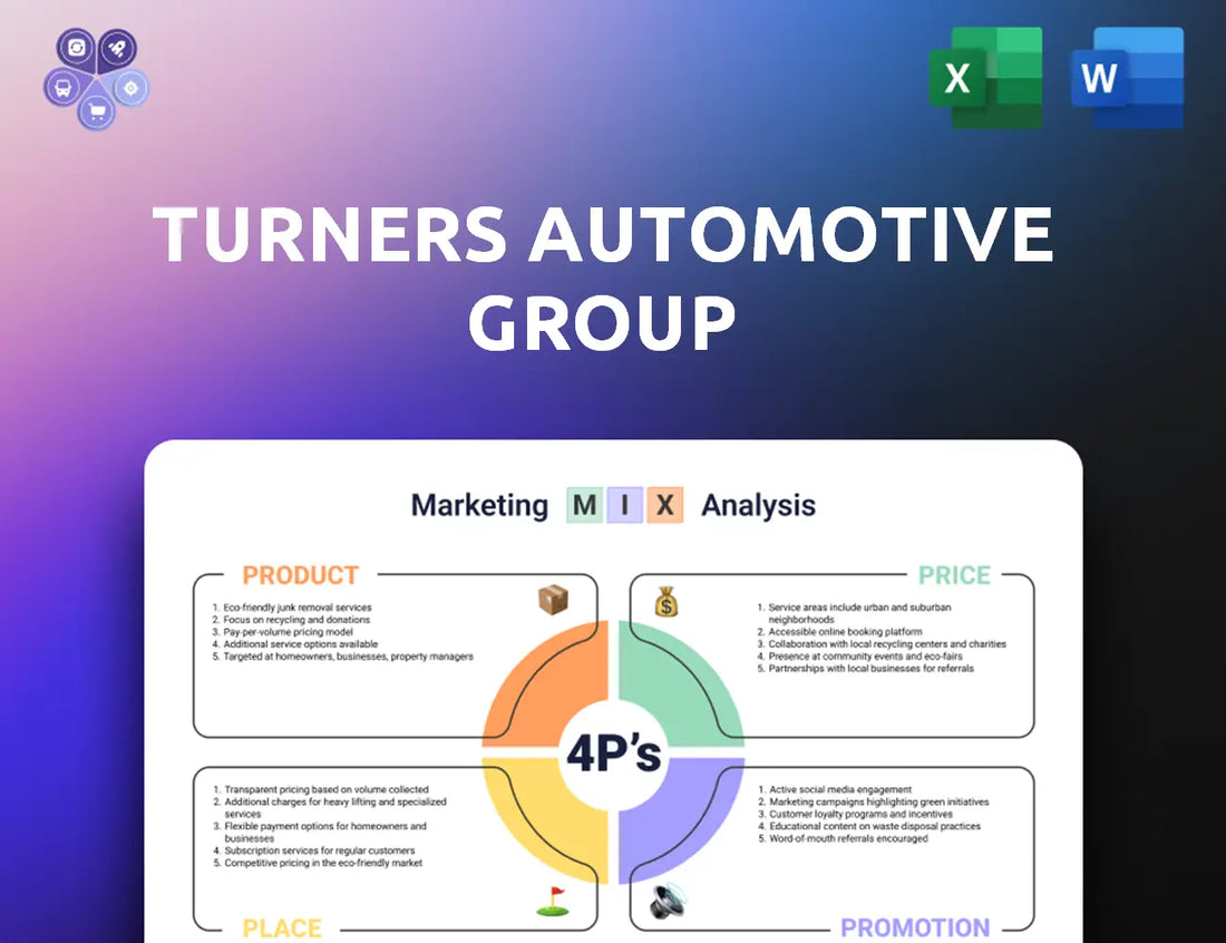 Turners Marketing Mix