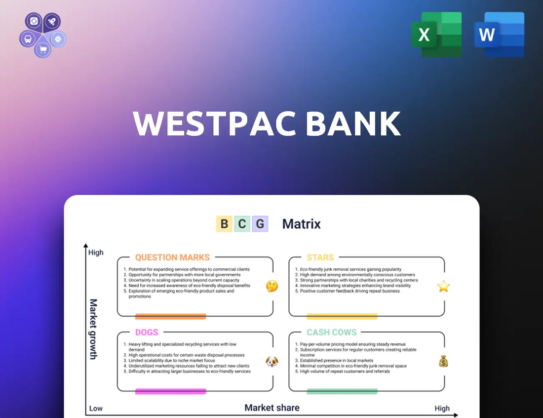 Westpac Bcg Matrix
